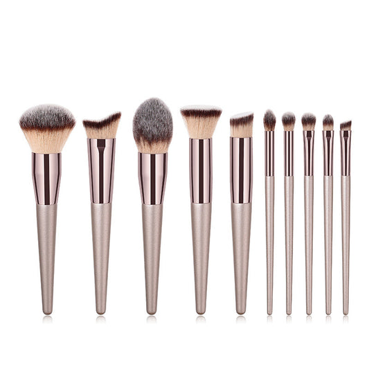 Makeup Brush Set 10 High Quality Synthetic Foundation Concealer Eyeshadow Blush Makeup Brushes