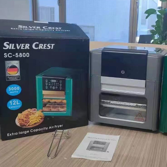 Smart 12L Air Fryer Oven Integrated Visual Multifunctional French Fries Machine Air Stove