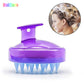 Wet and Dry Hair Scalp Brush Head Scalp Massager Hair Cleaning Brush Comb Shampoo Brush